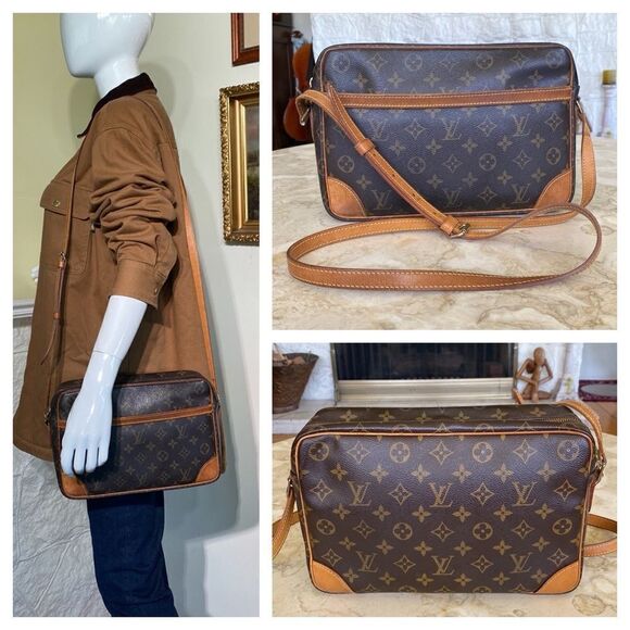 Authentic LOUIS VUITTON Trocadero 30 Monogram Shoulder Bag - Picture 1 of 17